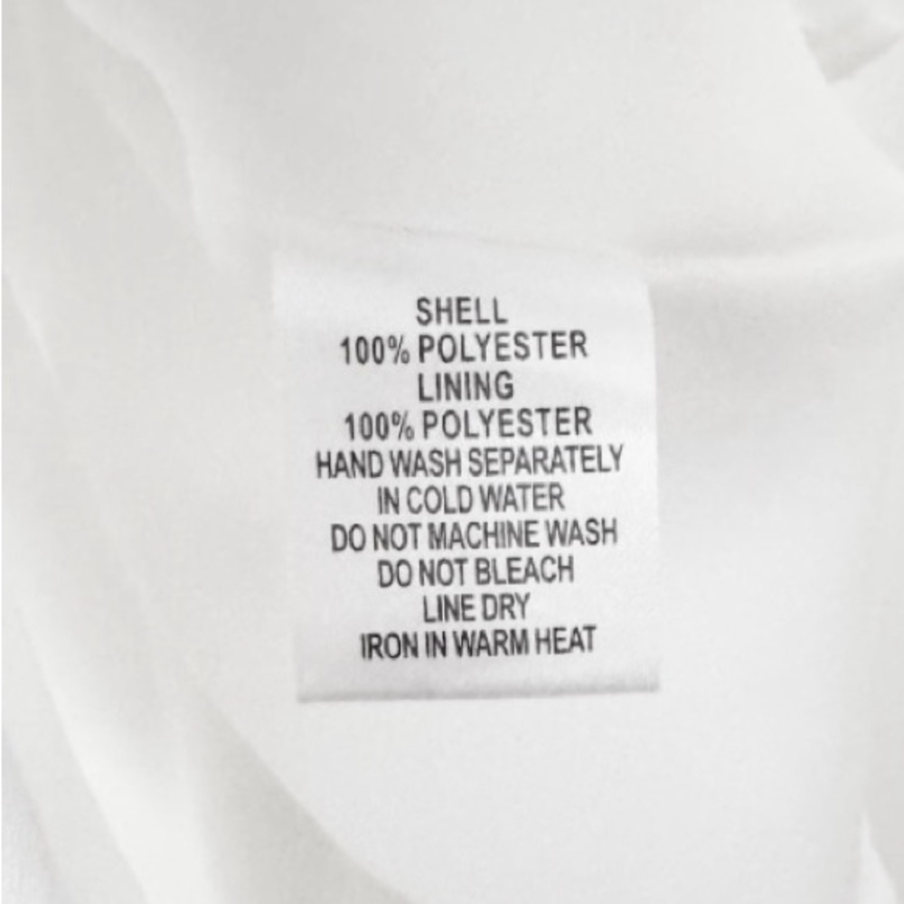 American Threads Slip Dress White Size Large - Picture 5 of 5
